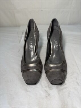 Diana Pump 2" Heels Closed Square Toe US Size 5 Made in Japan vintage